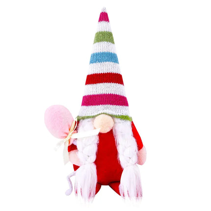 Birthday Plush Elf Decoration Birthday Faceless Doll Ornaments