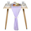 European And American Style Wedding Decoration Chiffon Table Flag