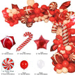 Christmas Party Balloon Chain Arch Decoration