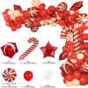 Christmas Party Balloon Chain Arch Decoration