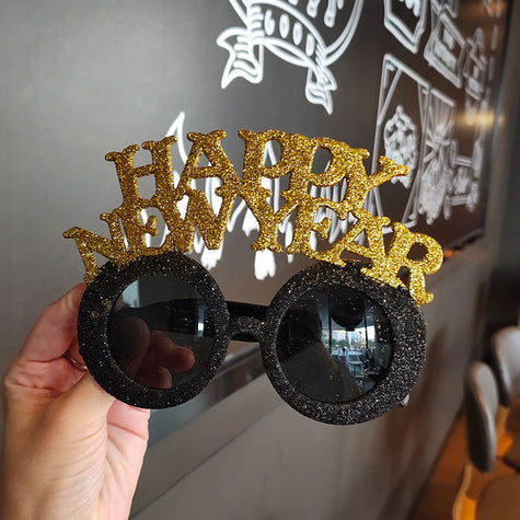 Funny Glasses Props for New Year's Day Party