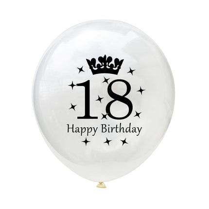 Balloons confetti balloon numbers