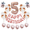 Birthday Party Sequined Balloon Background Decoration Set