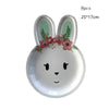 Easter Rabbit Paper Plate Eggs Gift