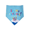 Pet Birthday Triangle Towel Dog Birthday Set