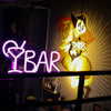 LED Neon Letter Shape BAR Light for Party and Room Decor