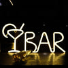 LED Neon Letter Shape BAR Light for Party and Room Decor