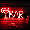 LED Neon Letter Shape BAR Light for Party and Room Decor