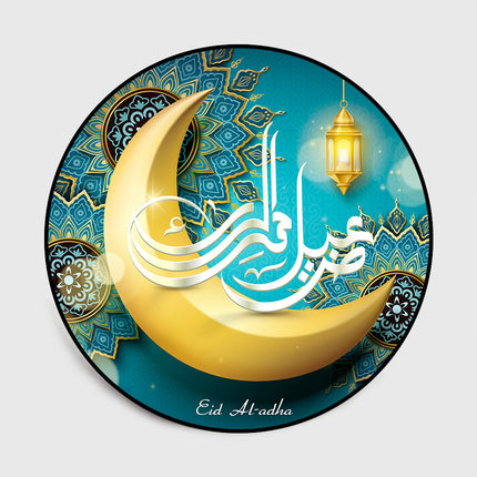 Islamic Ramadan Festival Moon Camel Round Floor Mat