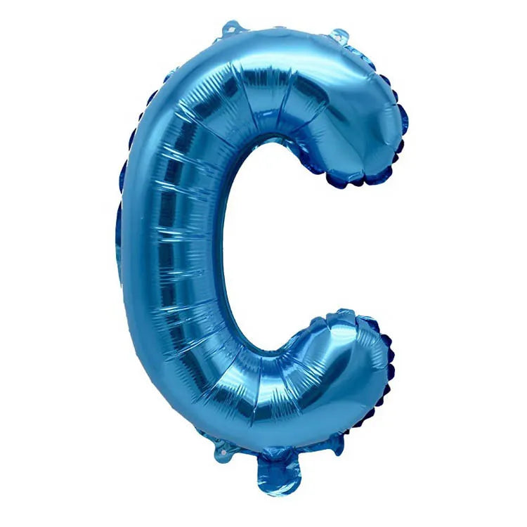 English Alphabet Aluminum Balloons