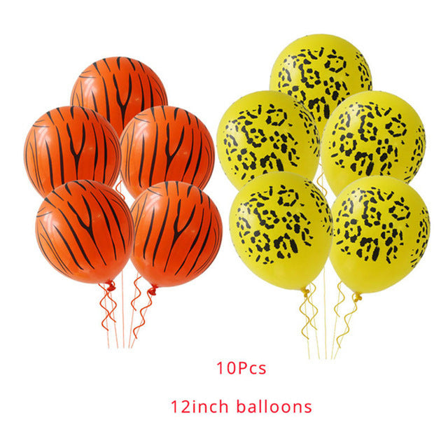 Animal Birthday Party Decoration Set Balloon Hinge Set