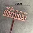 Acrylic Happy Birthday Cake Topper