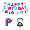 Girls Birthday Party Balloons Decorations Banner