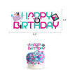 Girls Birthday Party Balloons Decorations Banner