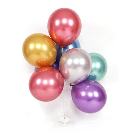 Metal Chrome Balloons Thick Latex Wedding Birthday Party Decoration