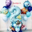 Ocean World Theme Balloon Set