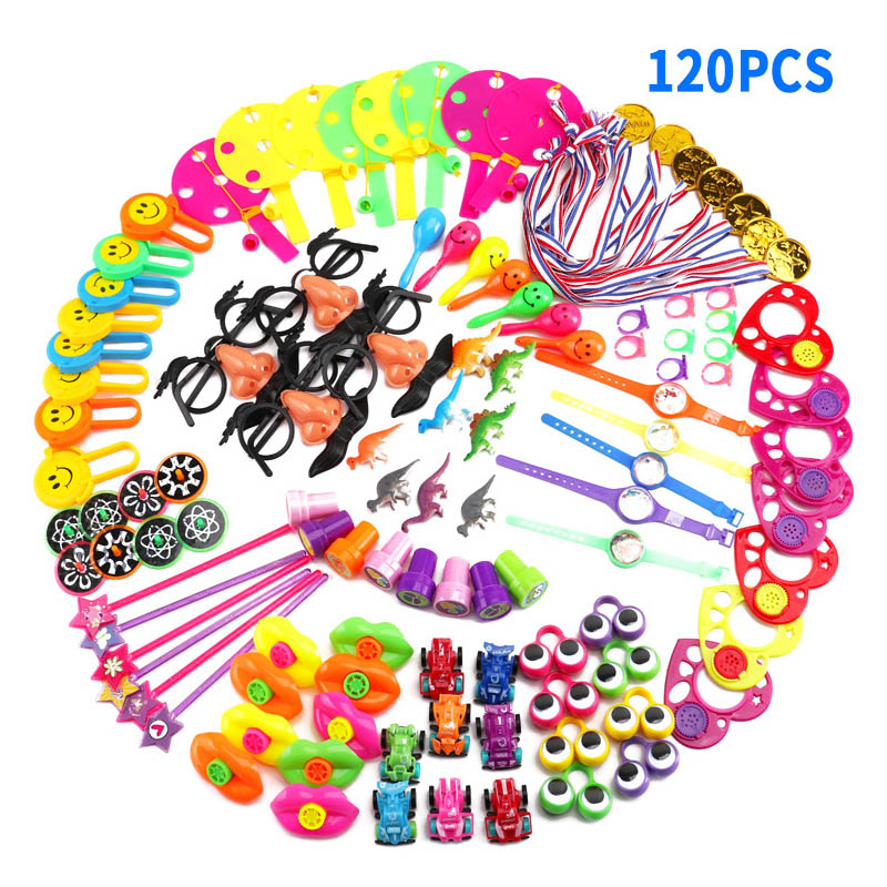 120-Piece Birthday Party Toy Set Gift Collection