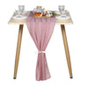 European And American Style Wedding Decoration Chiffon Table Flag