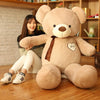 Plush toy ribbon teddy bear doll hugs bear dolls to give girls birthday gifts