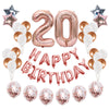 Birthday Party Sequined Balloon Background Decoration Set