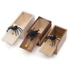 Prank Spider Wooden Scare Box