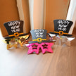 Cartoon New Year Glasses - Fun Holiday Accessory