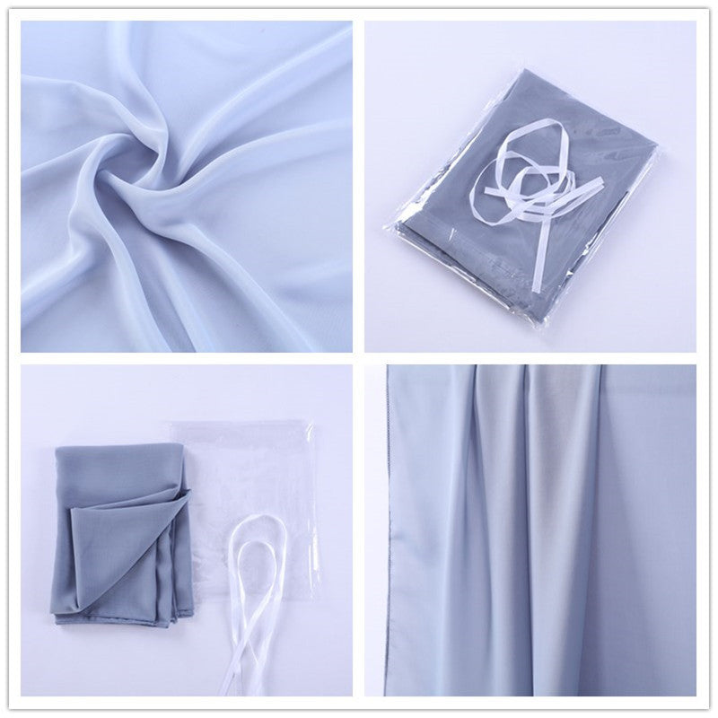 European And American Style Wedding Decoration Chiffon Table Flag