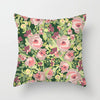 Tropical Plants And Fruits Cushion Cover