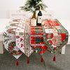 Knitted Cloth Christmas Table Runner - Merry Christmas Decor