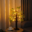 Home Christmas Holiday Party Event Scene Layout Luminous Tree Decorative Light