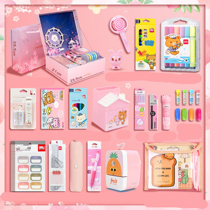 Stationery Set Gift Box for School Season Spree