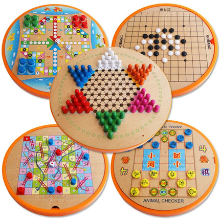 Draughts flight gobang games for children