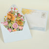 Middle Blossom 3D Blessing Greeting Card Envelope