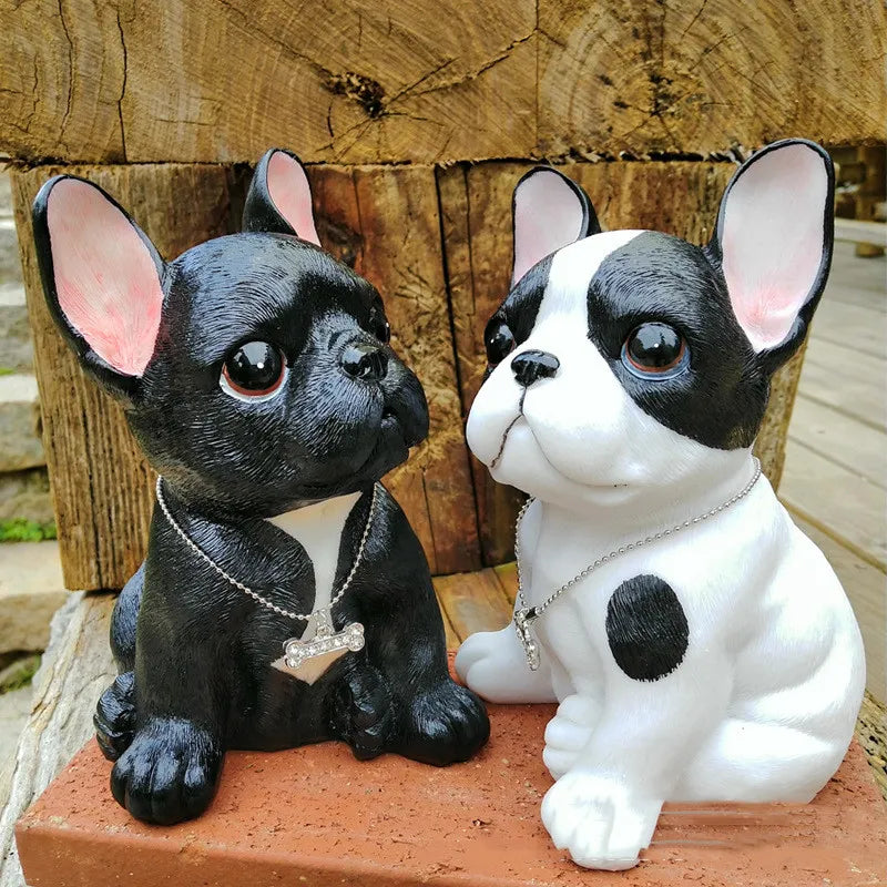 Small Ornaments Puppy Lucky Gifts Resin Crafts