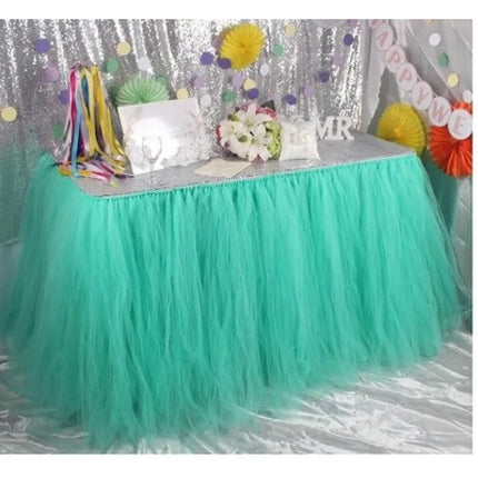 Party tulle tablecloth