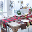 Christmas Cloth Meal Flag