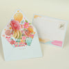 Middle Blossom 3D Blessing Greeting Card Envelope