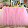 Party tulle tablecloth