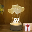 Welfare Holiday Gift Opening Event Advertising Gift Night Light