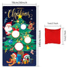 Throwing Game Flag Party Decoration Santa Flag
