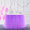 Party tulle tablecloth