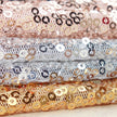 Wedding party sequined table runner