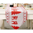 Knitted Cloth Christmas Table Runner - Merry Christmas Decor