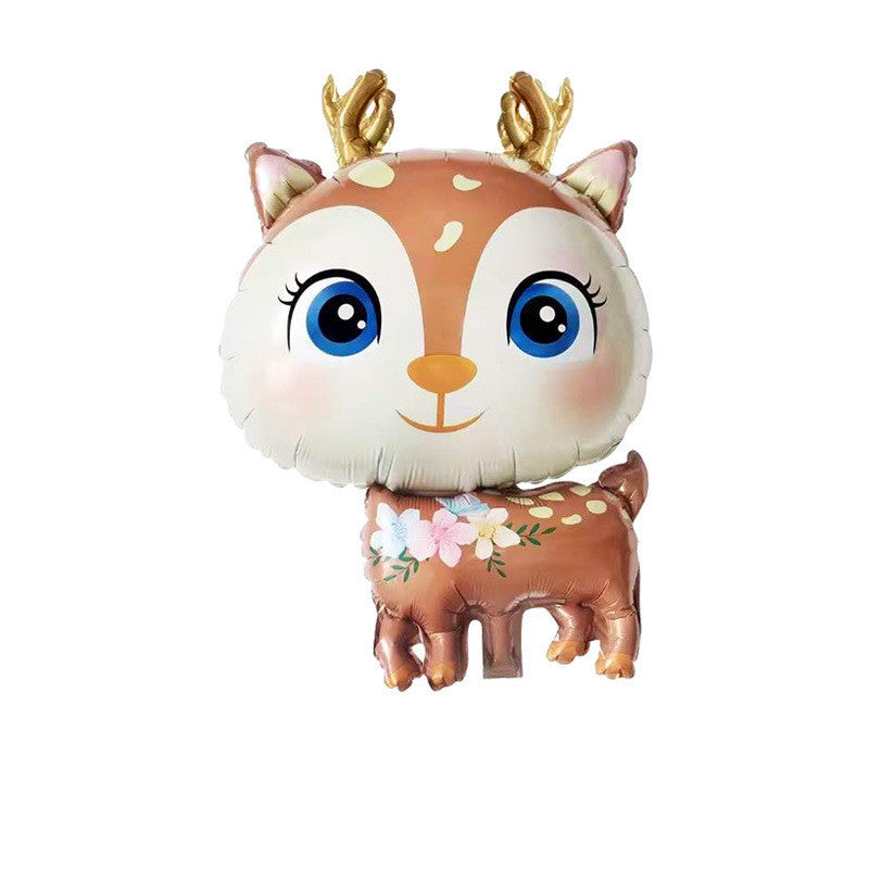 Cartoon Animal Balloon – Sendy Deer Design Party Accessories