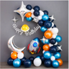 Black Starry Theme Decoration Balloons