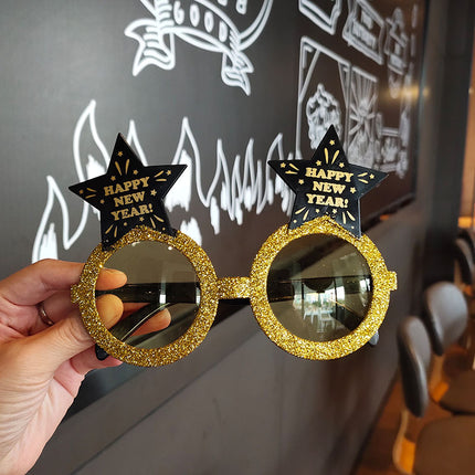 Funny Glasses Props for New Year's Day Party