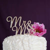 Mrs. & Ms. Cake Decoration Band: Elegant Wedding Cake Accessory