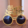 Cartoon New Year Glasses - Fun Holiday Accessory