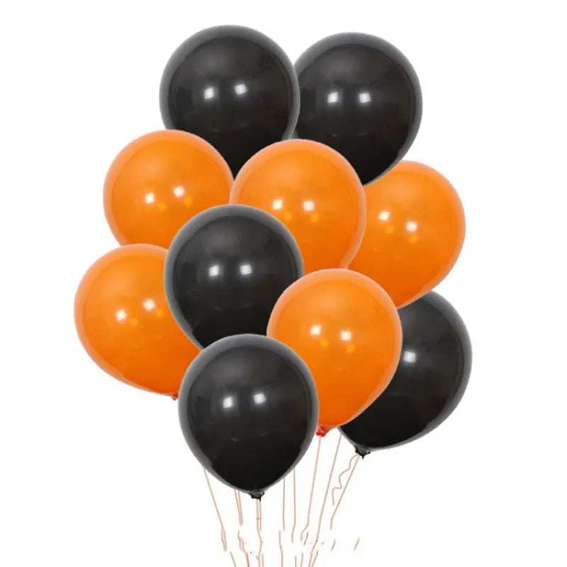 Halloween alphabet balloons