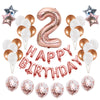 Birthday Party Sequined Balloon Background Decoration Set